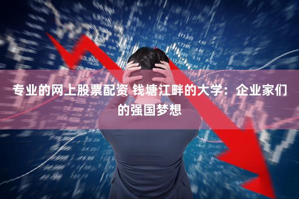 专业的网上股票配资 钱塘江畔的大学：企业家们的强国梦想
